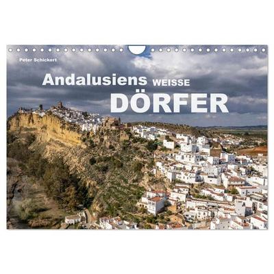 Andalusiens weisse Dörfer (Wandkalender 2027 DIN A4 quer), CALVENDO Monatskalender