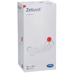 ZETUVIT E Saugkompressen steril 10x20 cm