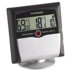 TFA® COMFORT CONTROL 30.5011 Wetterstation schwarz, silber