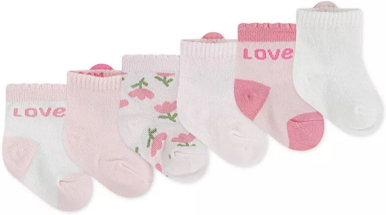 HUGGIES - Socken, 6-12 Monate, Rosa