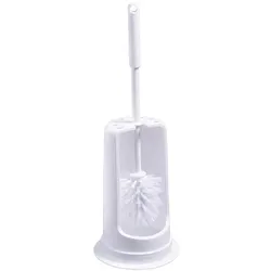 Haug WC-Garnitur rund mit Rundbürste 37 , 5 cm weiß