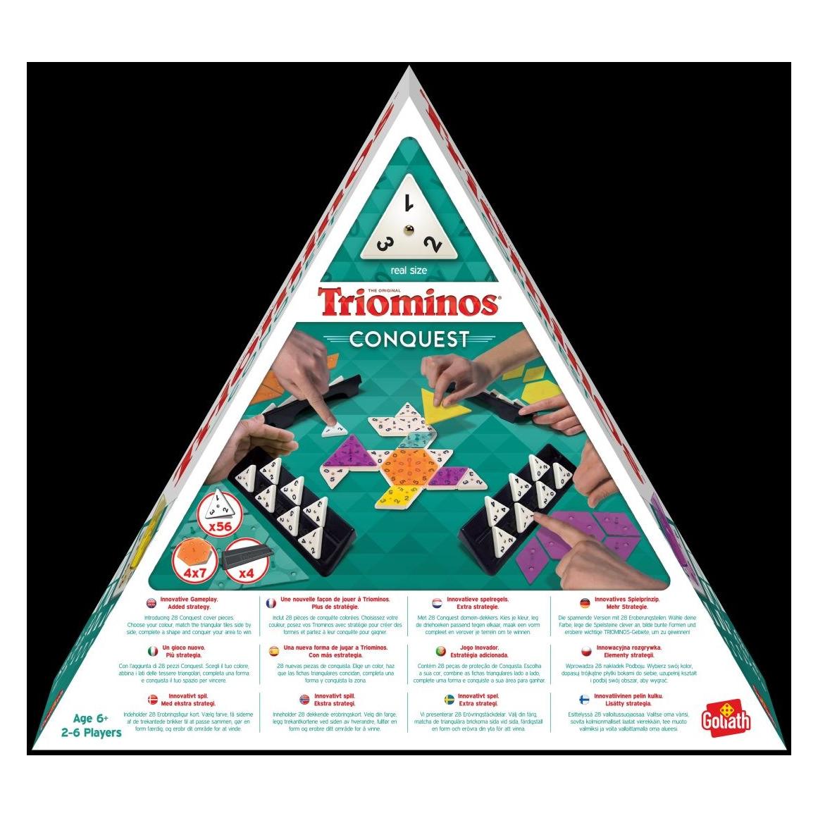 Goliath Toys Goliath Triominos Conquest (Deutsch, Englisch, Französisch, 2 - 4 Spieler) (929053006)