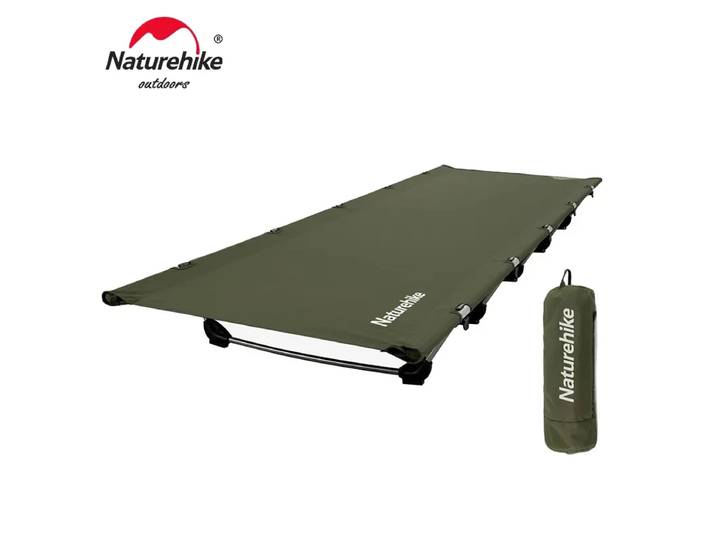 Lit de camping pliant portable Naturehike, lit de camp ultraléger pour tente de camping, lit temporaire individuel pour le camping en plein air, le tourisme, le repos sur le terrain