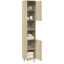 vidaXL, Badezimmerschrank, Tapendorf (30.50 x 30 x 179 cm)