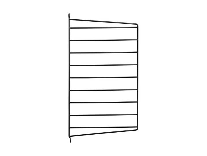String Panneau mural String Noir, 50x30 cm, lot de 1