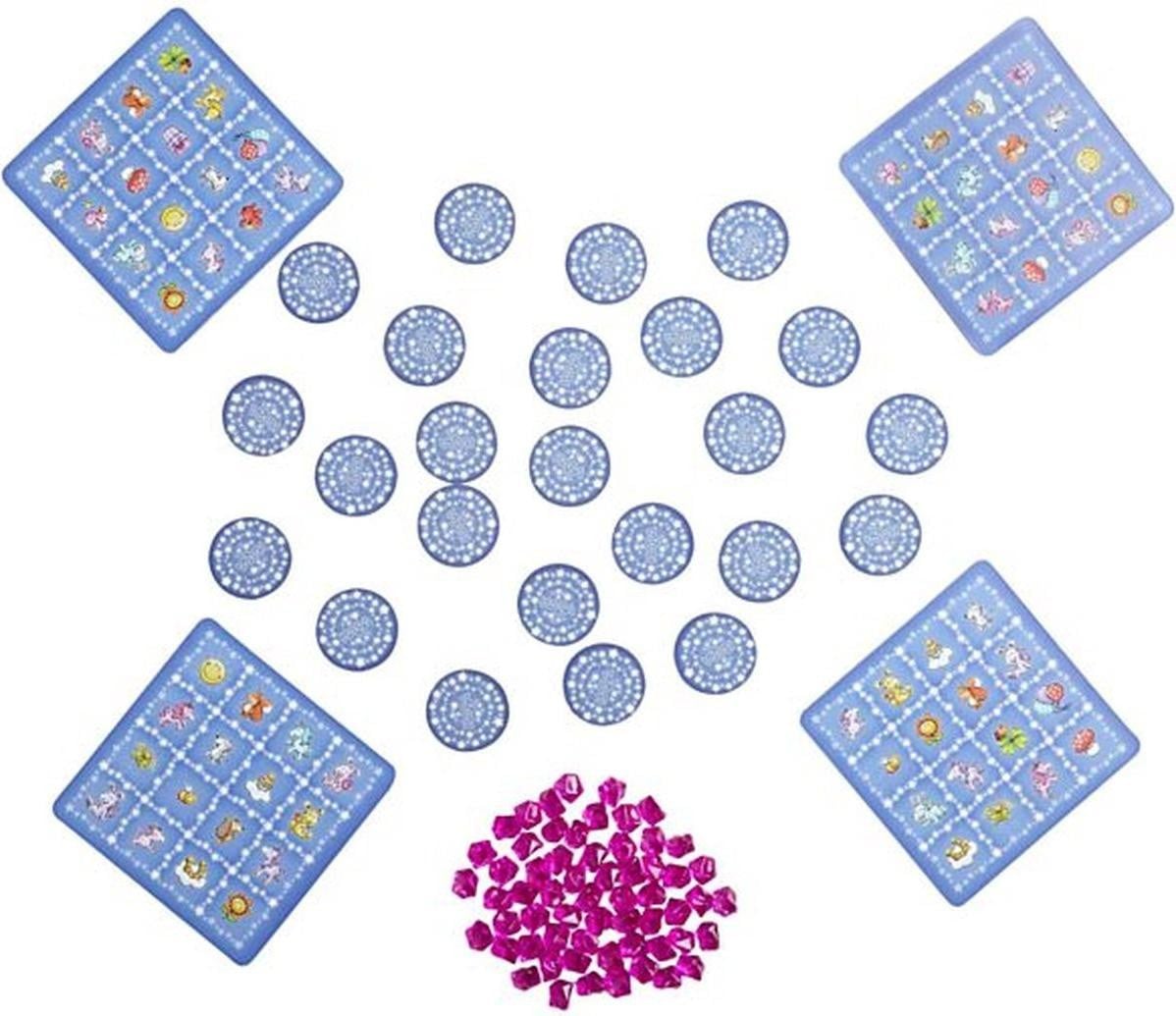 Haba Spiel Eenhoorn Glitterglans Flonkerbingo Bingo spel kaart