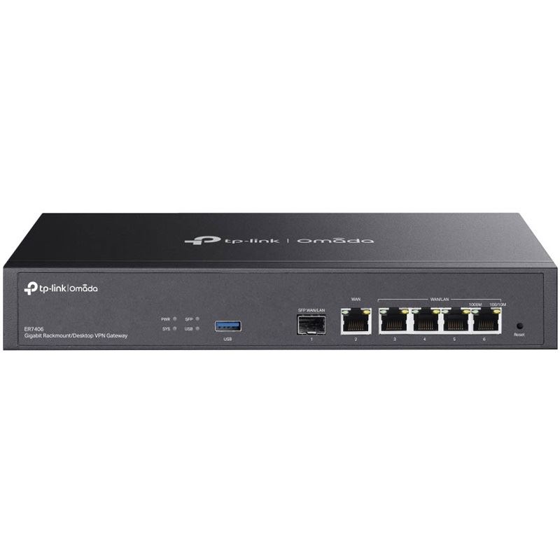 TP-Link Omada Router ER7406 Gigabit Rackmount/Desktop VPN