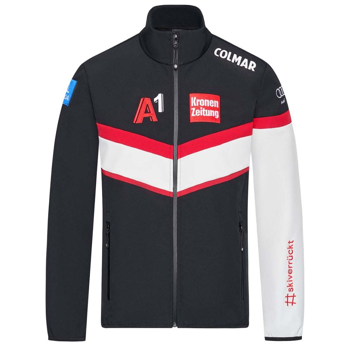 Colmar Replica Softshell Jacket black-artic-indian red (99) L 15000003-6XZ-replica-99-L