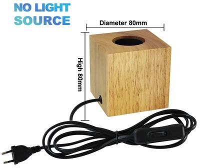 Uplift Picks Modern Wooden E27 Table Lamp Creates Warm Retro Ambiance For Homes d