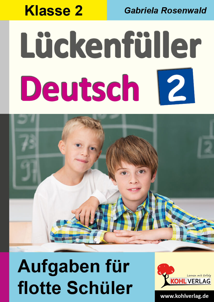 KOHL Verlag Lückenfüller Deutsch / Klasse 2