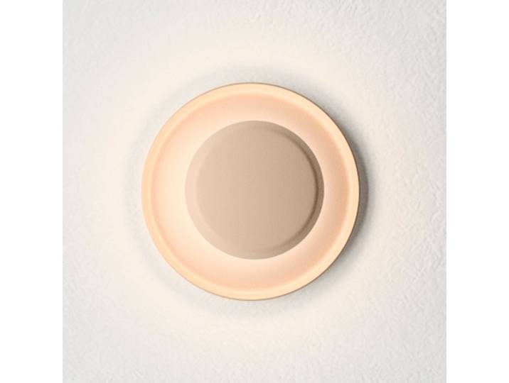 Vibia Designer Wandleuchte Top, violett / pink / rose, für Wohn- / Esszimmer, Metall, Modern