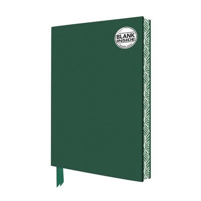 Exquisit Notizbuch ohne Linien DIN A5: Moosgrün, Nonbook von Flame Tree Publishing, Browntrout, 978-1-80417-954-3