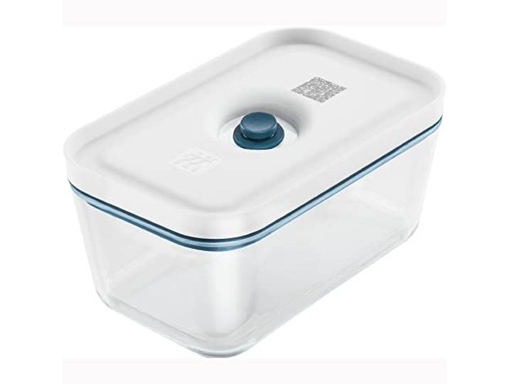 ZWILLING Fresh & Save Frischhaltedosen aus Glas, luftdicht, mit Deckel, Meal Prep Containers, Medium, La Mer