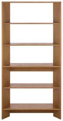 "SEI Furniture Christina 5-Shelf Bookcase - 38""W x 15""D x 76""H"