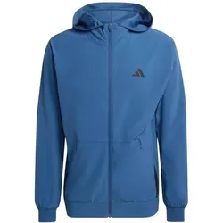 ADIDAS Herren Jacke D4T WORKOUT-HOODIE, Größe XL in Blau Blau