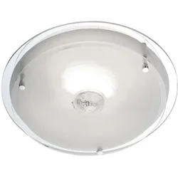 Chrom Decken Leuchte Wohn Schlaf Zimmer Beleuchtung Kristall Lampe Glas Strahler