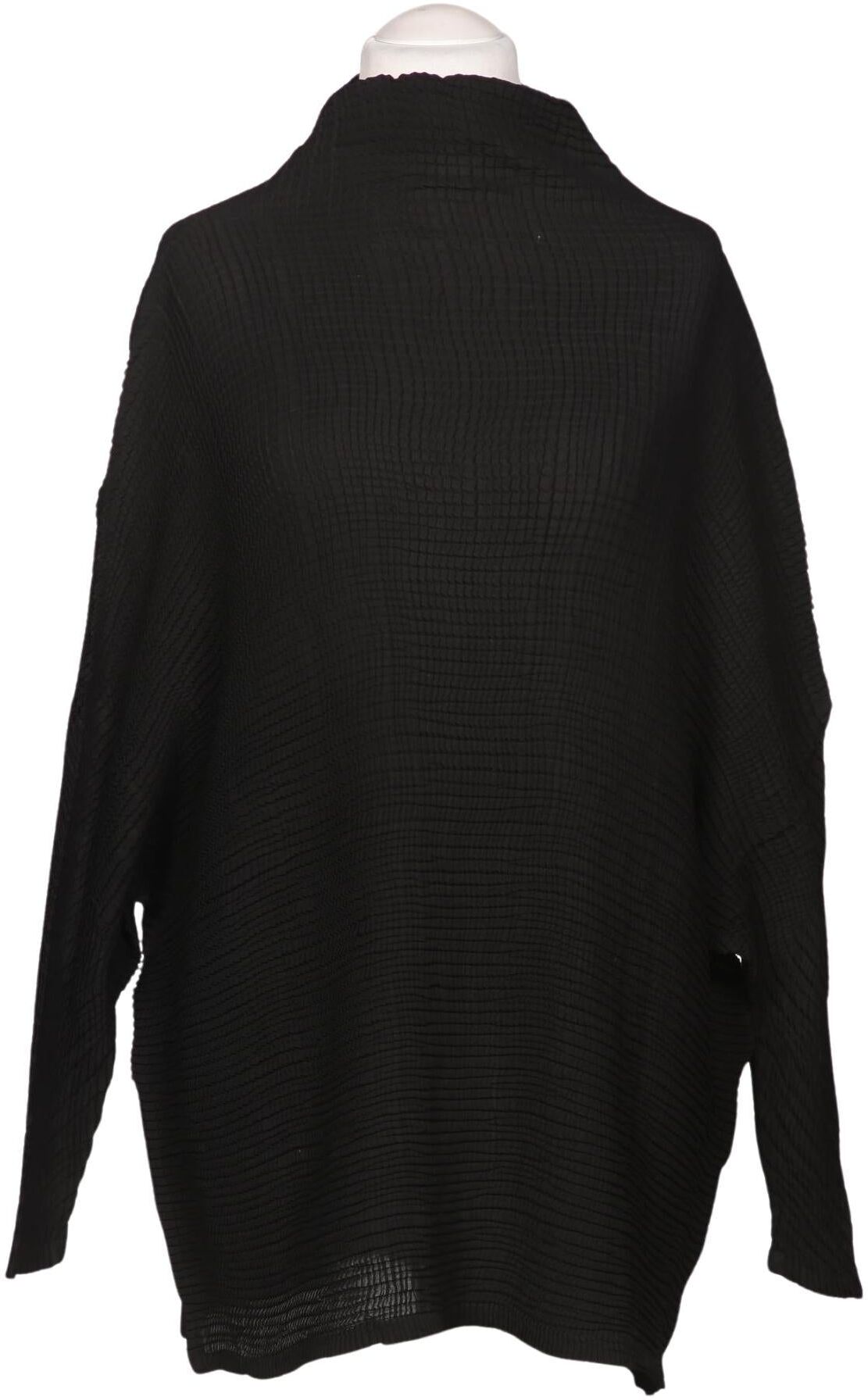 Evelin Brandt Berlin Damen Bluse, Schwarz, Gr. M, Synthetik - Second Hand