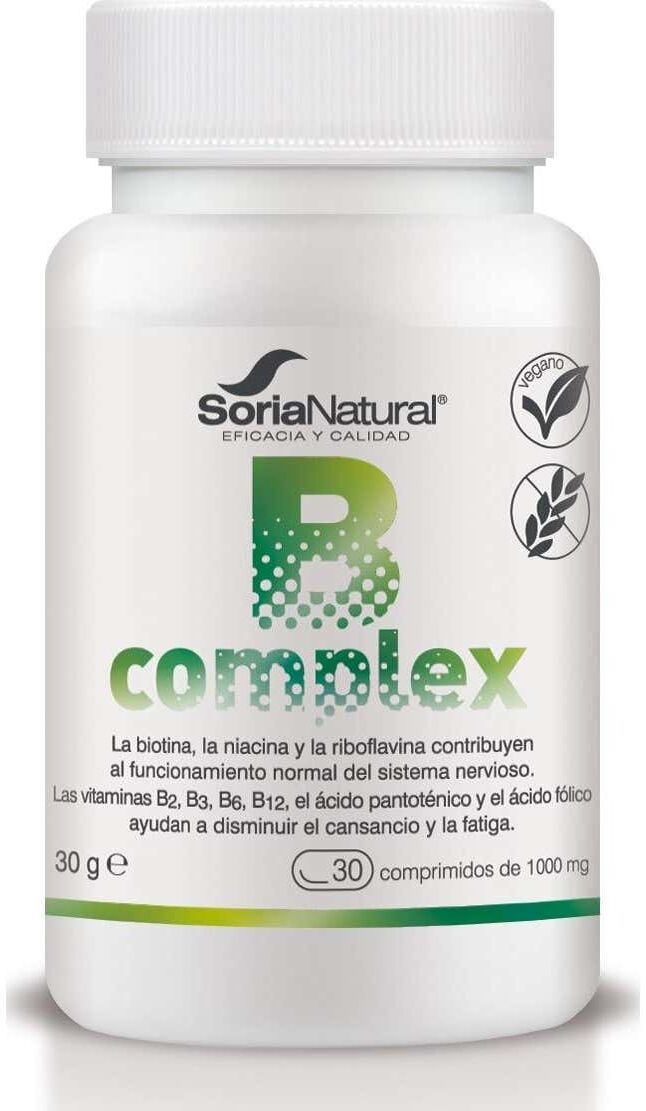 Soria Natural B Complex 100mg 30comp