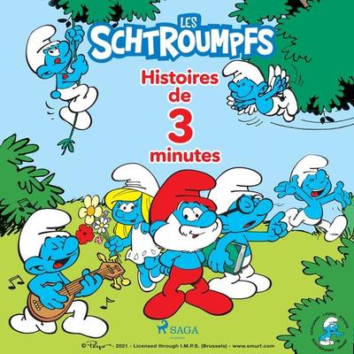Les Schtroumpfs - Histoires de 3 minutes - Peyo, Audio, 9788726931891