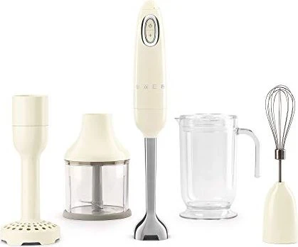 Smeg Stabmixer-Set Creme (HBF02CREU)