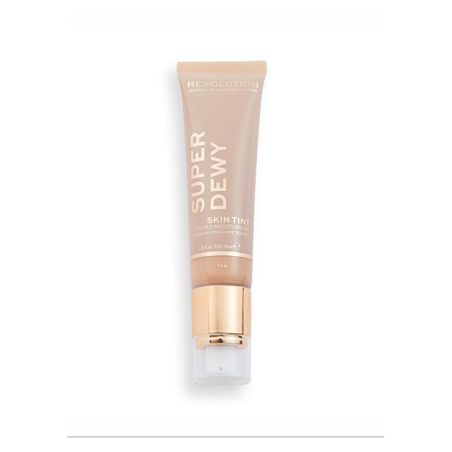 Makeup Revolution Face Superdewy Tinted Moisturizer Tan 55 Ml (Tan) (34400174)