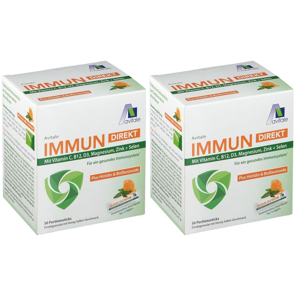 Immun Direkt Sticks 2x 2x50x2,2 g Granulat