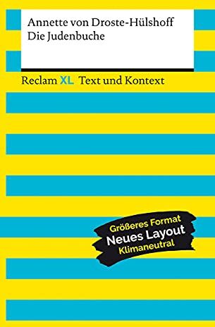 Droste-Hülshoff, Annette von - Die Judenbuche. Textausgabe mit Kommentar und Materialien: Reclam XL – Text und Kontext - Preis vom 11.10.2026 03:10:56 h