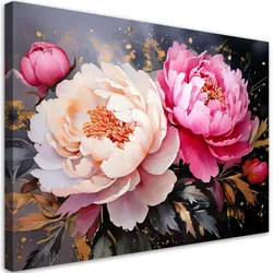 LEINWANDBILD Blumen 60x40cm