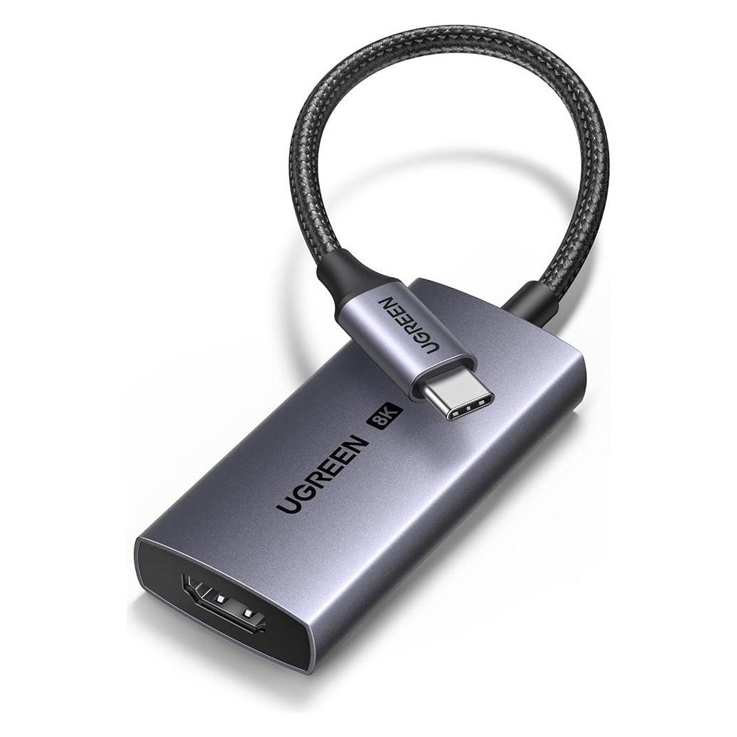 Ugreen - Adapter CM491 (85320) - USB-C to HDMI, 8K@60Hz, 48Gbps, HDR10+, Dolby Vision - Grey (HDMI) (85320)