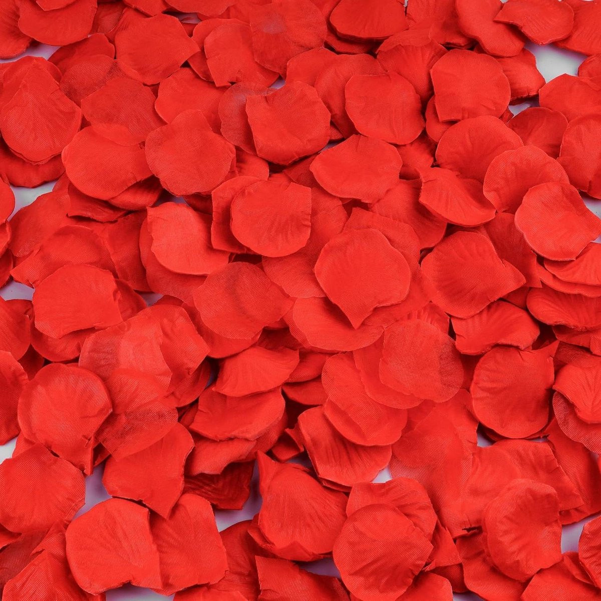 4000 stuks Zijden Rozenblaadjes Donkerrood - Kunstbloemblaadjes voor Decoratie