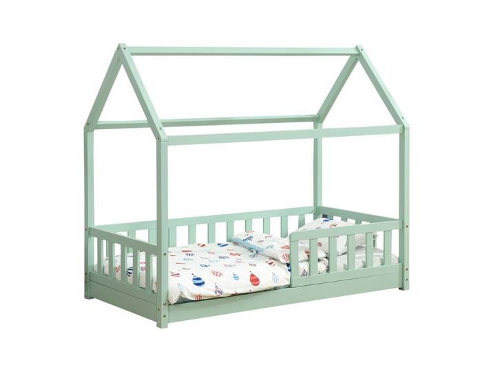 KINDERBETT Marli mit Matratze mint 80x160 cm