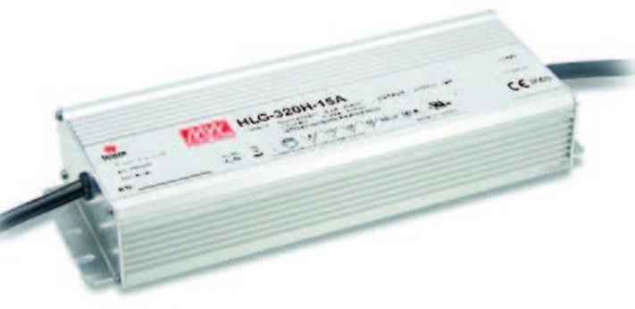 Mean Well HLG-240H-24B SNT LED-voeding, 24V DC, 0-10A, 240W, IP67