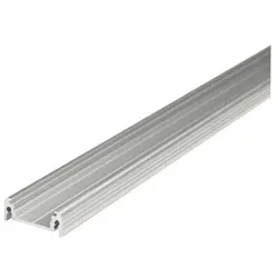 Brumberg 53901070 LED-Anbauprofilset, weiss lackiert, mit 2 Endkappen, 2 Haltern und einer Abdeck