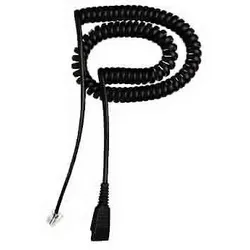 JABRA QD auf Spezialstecker RJ45, spiral 0,5- 2,0 m
