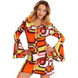 Widmann Kostüm Retro Kleid Tubes (S)