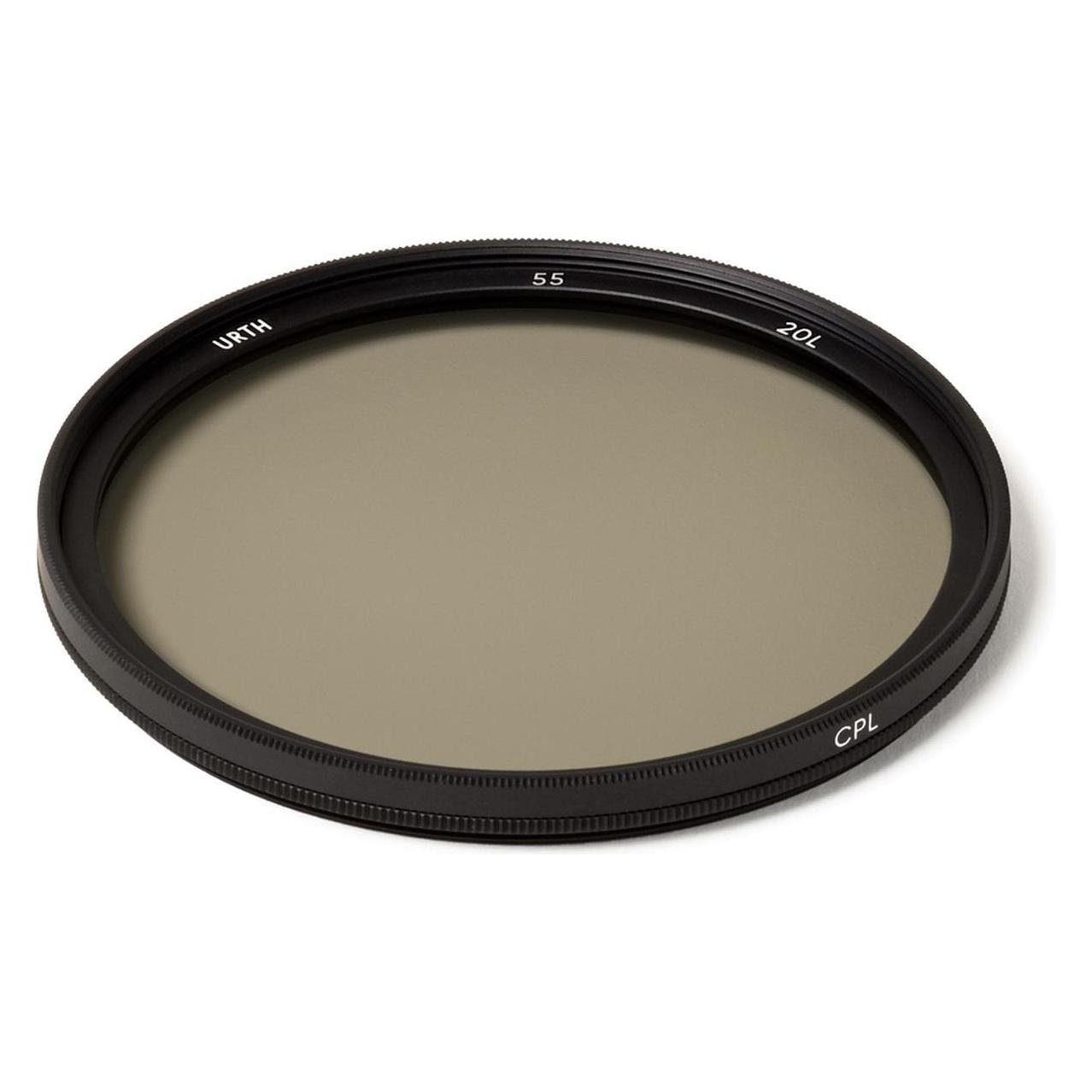 Urth 55mm Circular Polarizing (CPL) Objektivfilter (Plus+) (55 mm, Polarisationsfilter) (D233061)