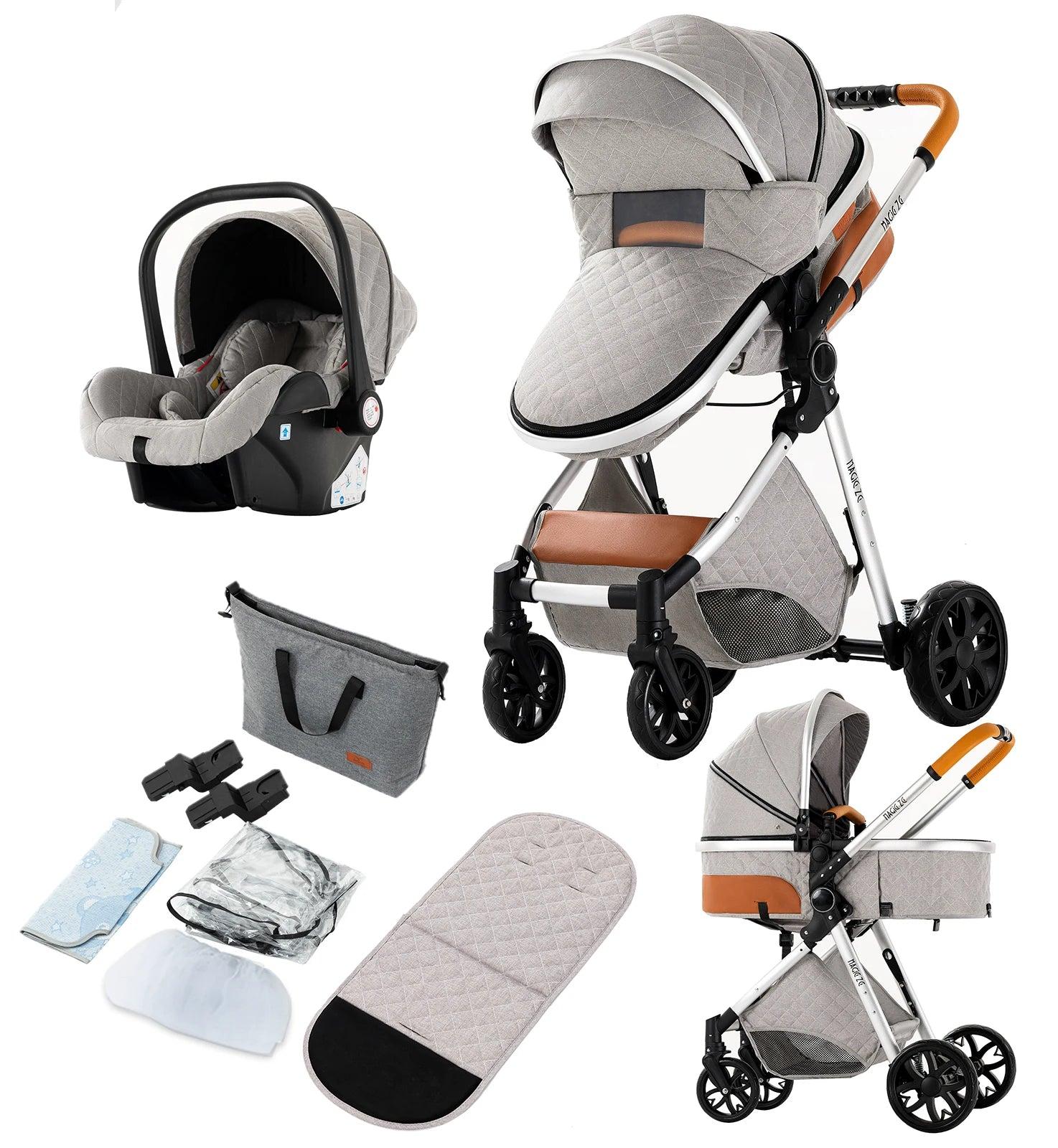 Kinderwagen - Buggy - Zusammenklappbarer Buggy - Faltbarer Buggy - Zusammenklappbarer Buggy für Neugeborene