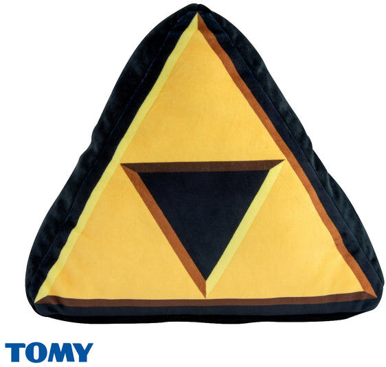 TOMY Club Mocchi-Mocchi The Legend of Zelda Triforce 15-Inch Mega Plush - Official Zelda Collectable - 34.29 cm High - Stuffed Animal