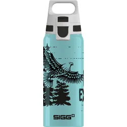 SIGG Kids Trinkflasche Aluminium WMB ONE Brave Eagle 600ml - blau