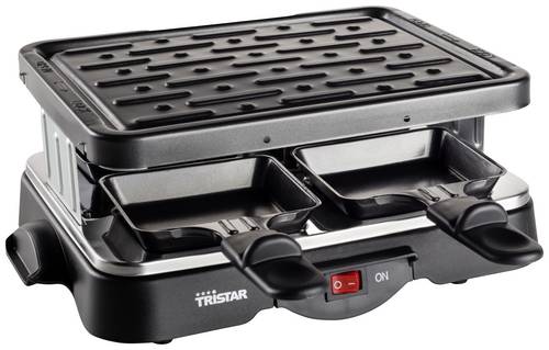 Tristar RA-2949 Raclette 4Pfännchen Schwarz