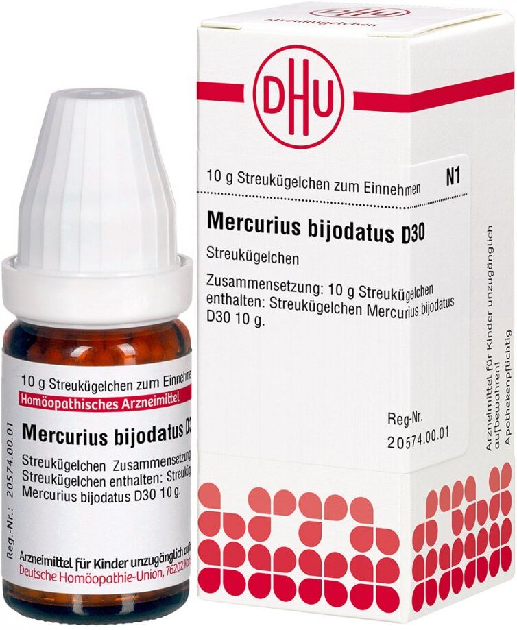 DHU Mercurius Bijodat. D30 Globuli