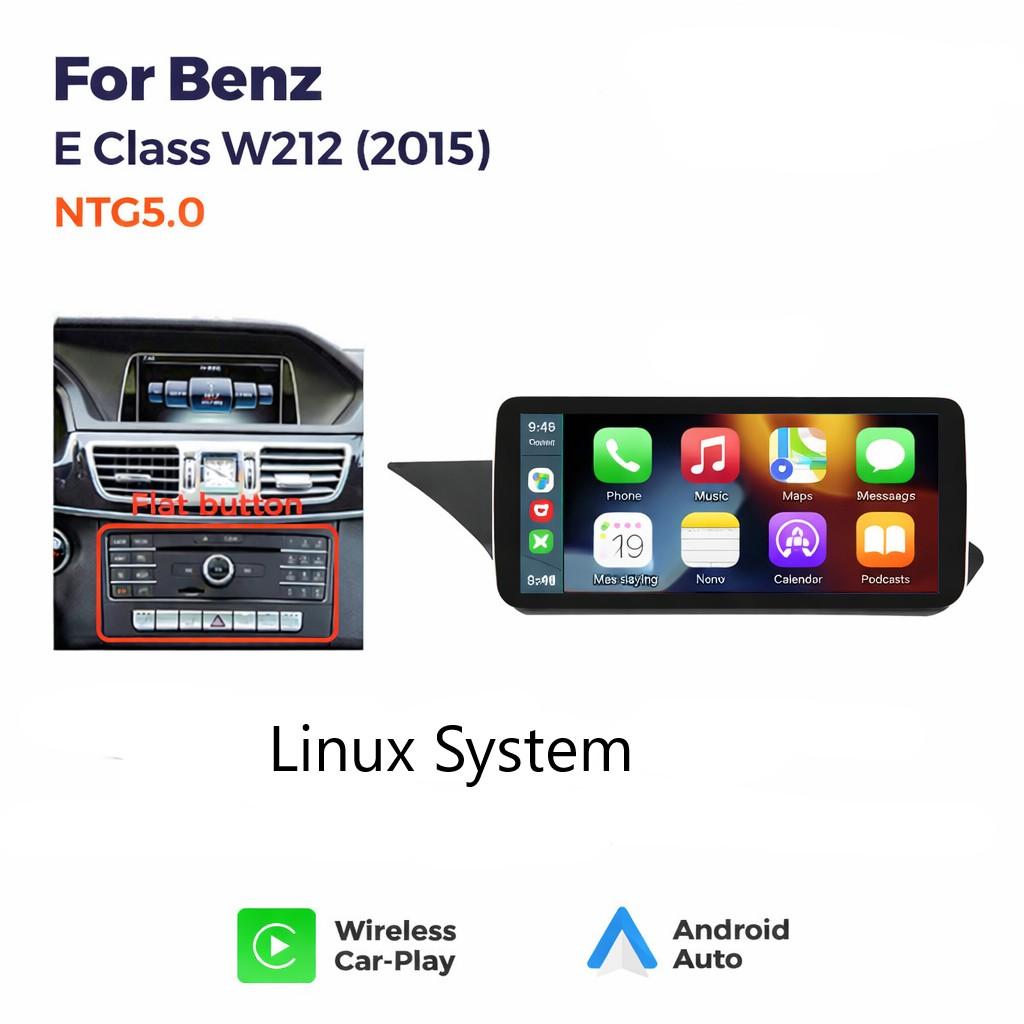 Drahtlos Carplay und Android Auto Für MERCEDES BENZ E-Coupe W207 C207 A207 2015 -2016 NTG 5.0. 10.3 Zoll Touchscreen Display. Linux System