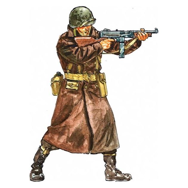 Italeri US Infantry WWII (Winter Uniform) (ITA 6133S)