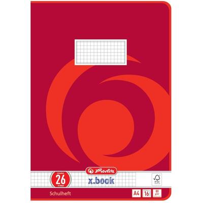 herlitz Schulheft A4 80g/qm Lineatur 26