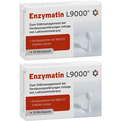 Enzymatin L 9000 Kapseln x2 2x90 St