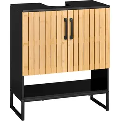 WASCHBECKENUNTERSCHRANK Schwarz