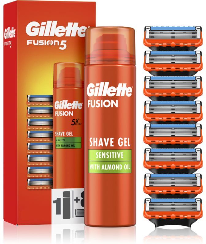 Gillette Fusion5 Sensitive Rasierset