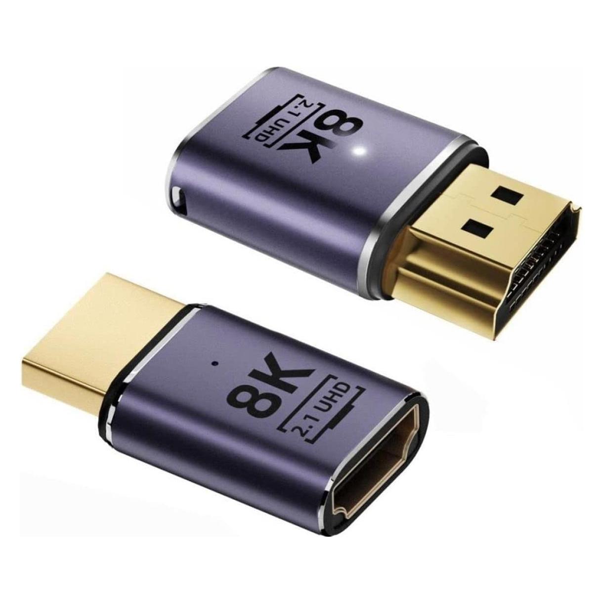 PowerGuard HDMI auf HDMI Adapter Extension 2cm (female/male) 2.1 8K (A8K-01)