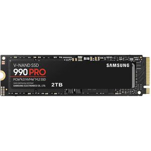 Samsung Festplatte 990 Pro MZ-V9P2T0BW, M.2 2280, intern, M.2 / NVMe PCIe 4.0, 2TB SSD