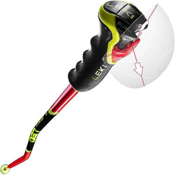LEKI Skistöcke WCR GS 3D rot   135 B